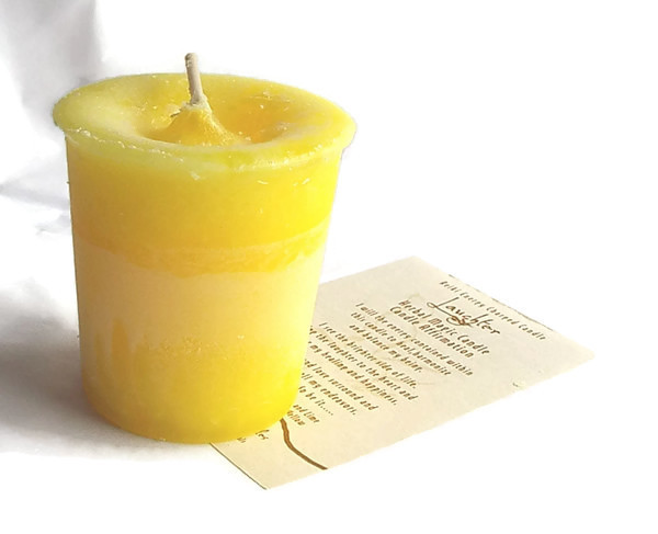 Laughter Herbal Magic Votive Candle